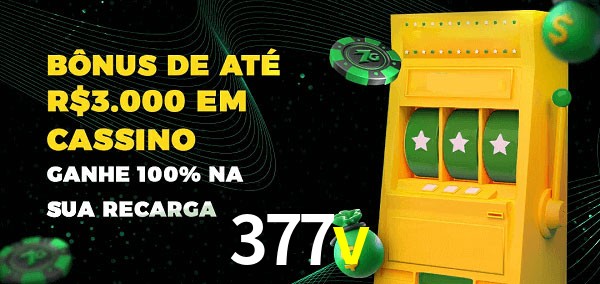377v melhor bônus de depósito