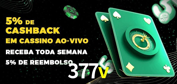Promoções do cassino ao Vivo 377v